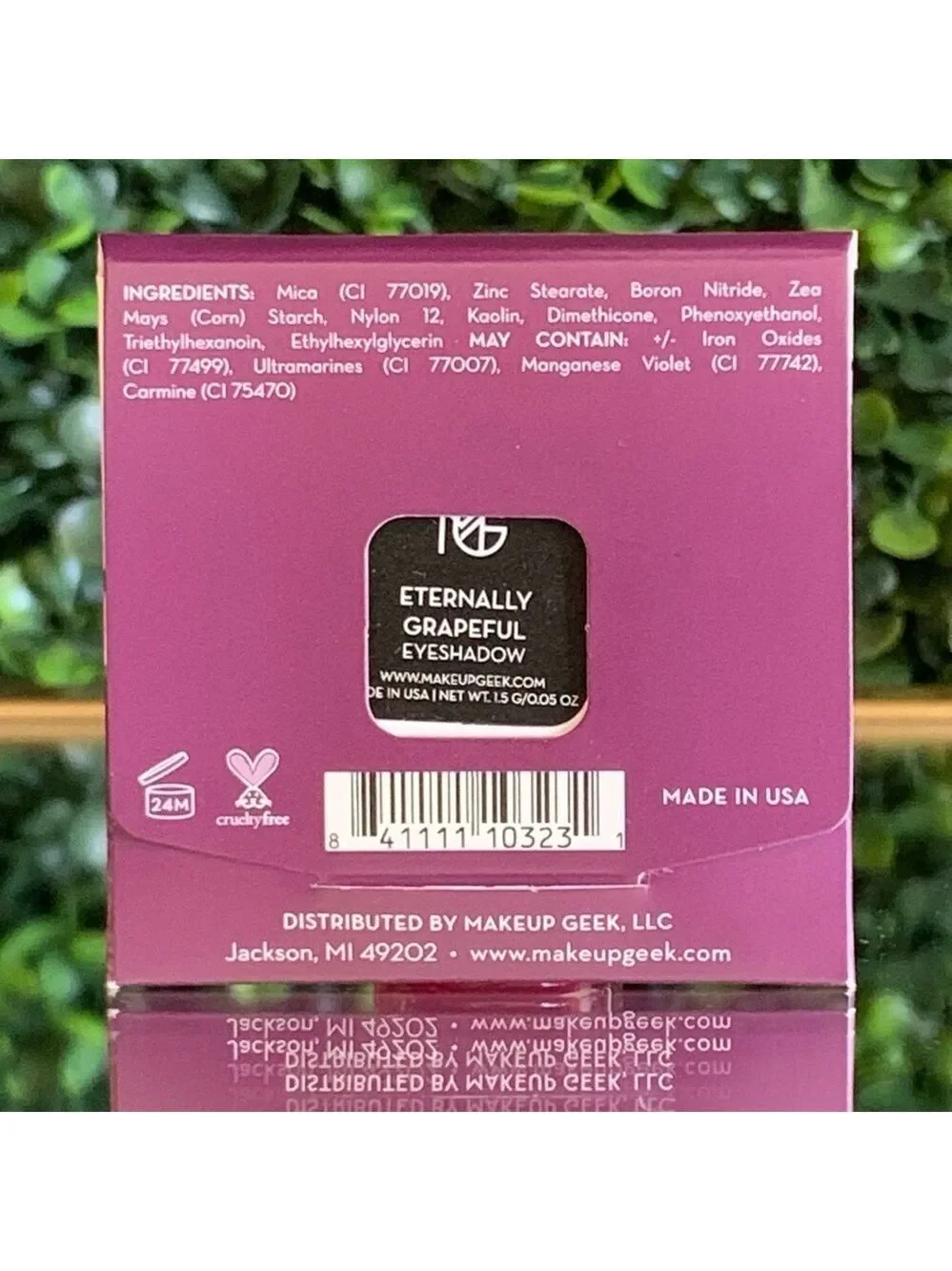 Makeup Geek ETERNALLY GRAPEFUL Signature Eyeshadow | NEW | Deep Cool Purple | MG